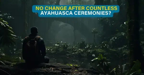 no change after ayahuasca