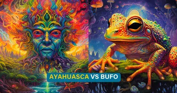 ayahuasca vs bufo