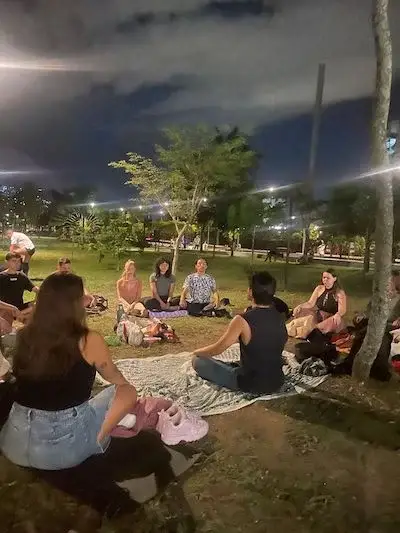 meditation class medellin group 3