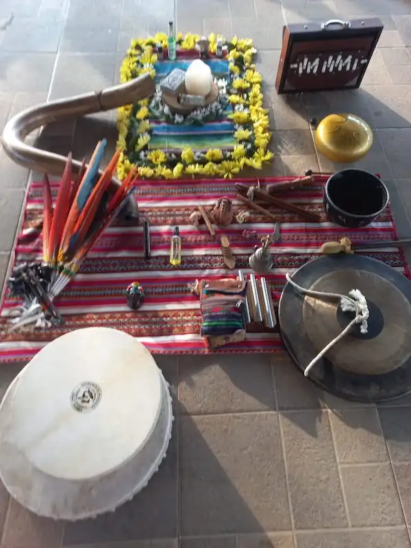 sound healing medellin instruments 2
