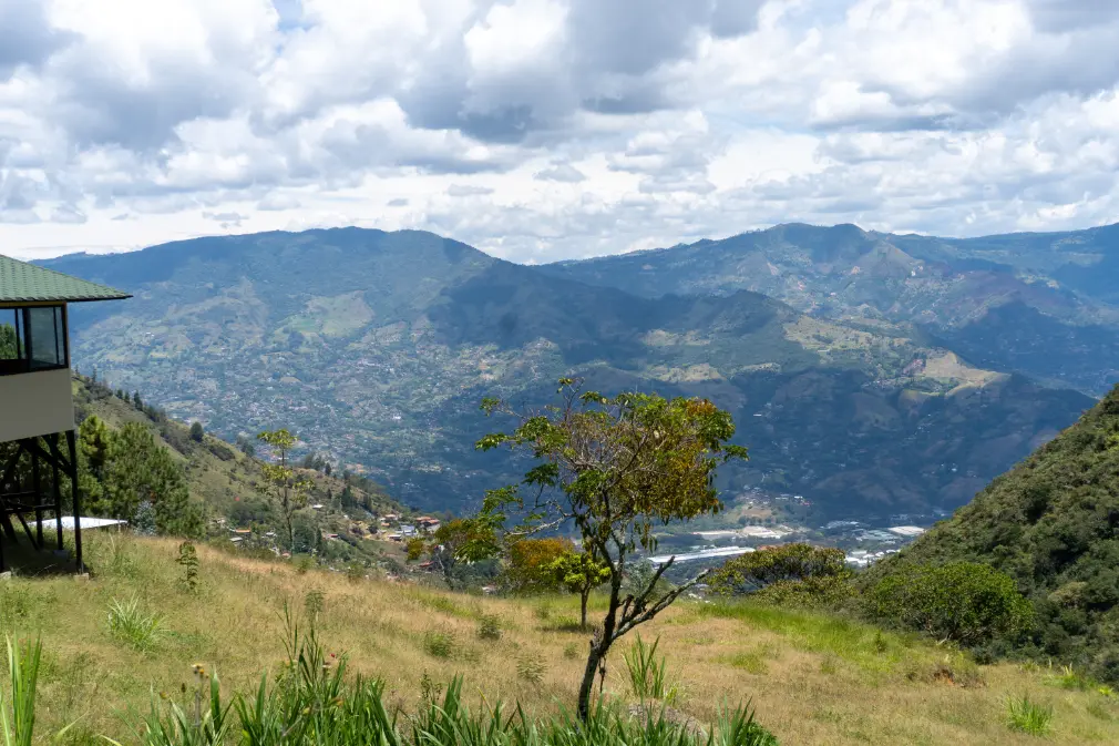 harmonica retreat colombia medellin location mountains view